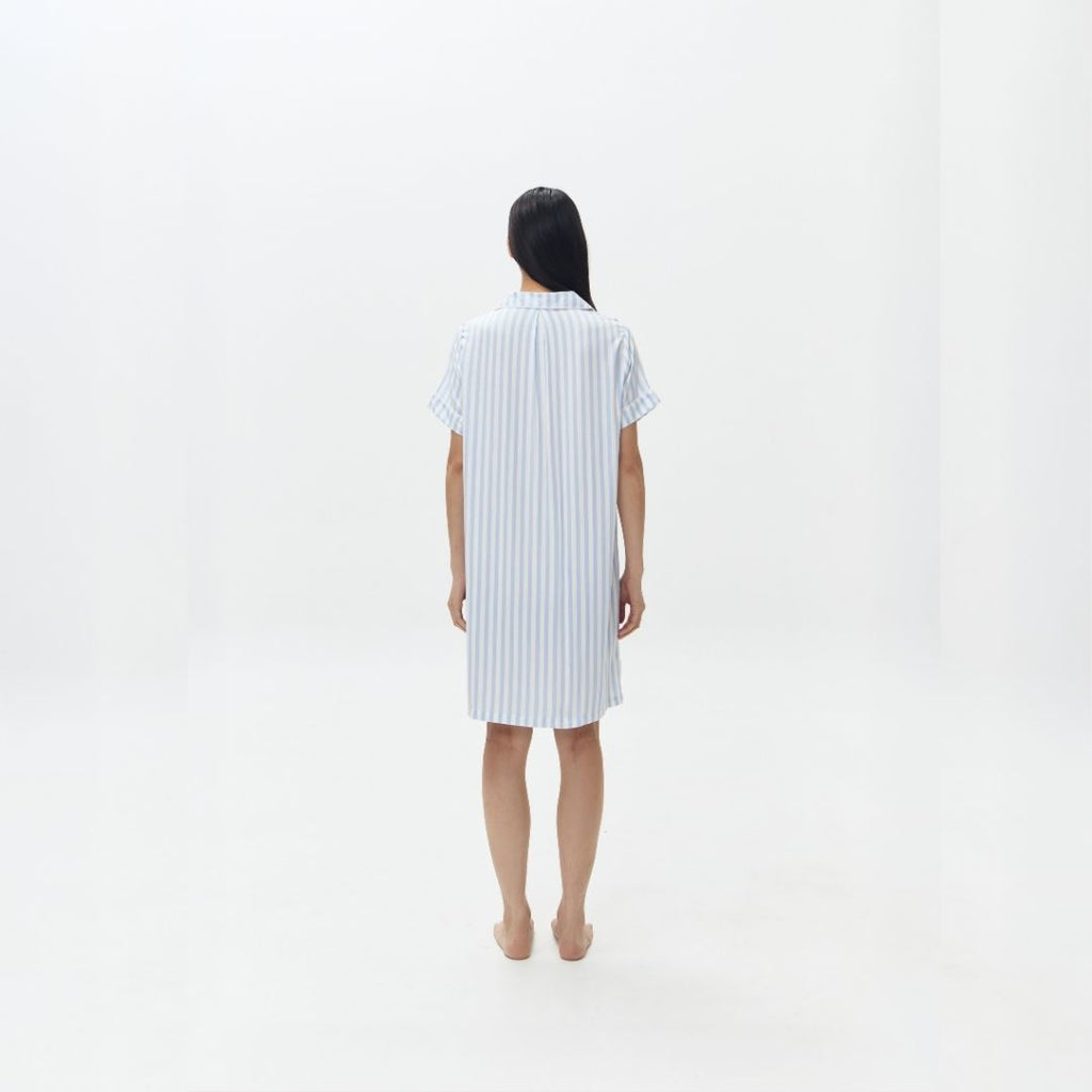 LAZY Pajamas Däster Blue Stripes | Piyama Daster