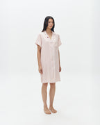 Woman Sleep Dress/Däster - Pink Stripes