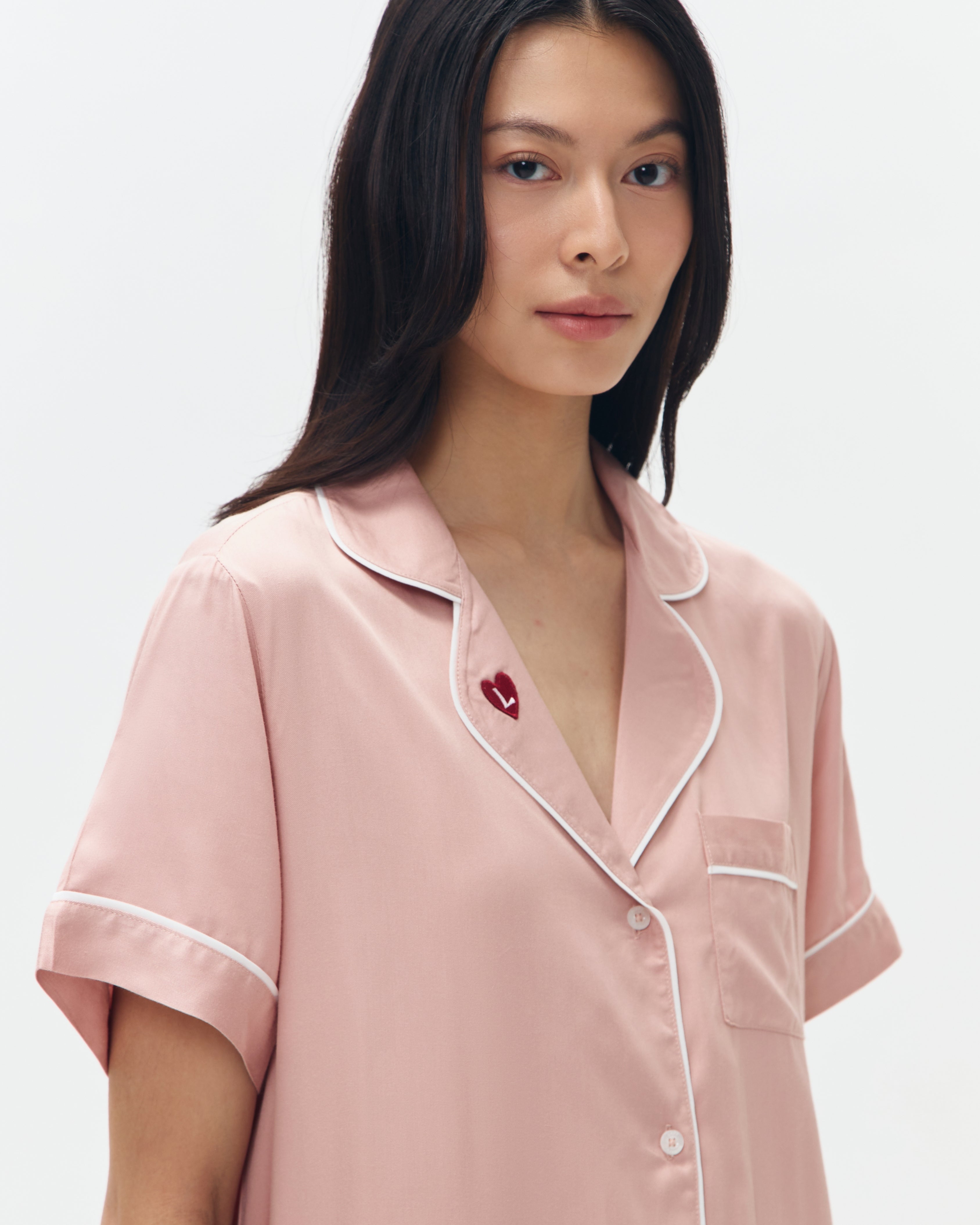 Woman Sleep Dress/Däster - Dusty Pink