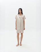 Woman Sleep Dress/Däster - Light Almond
