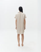 Woman Sleep Dress/Däster - Light Almond