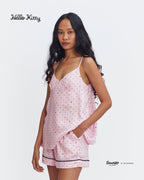 Women Pajamas Camisole/Short - Pink Pepper