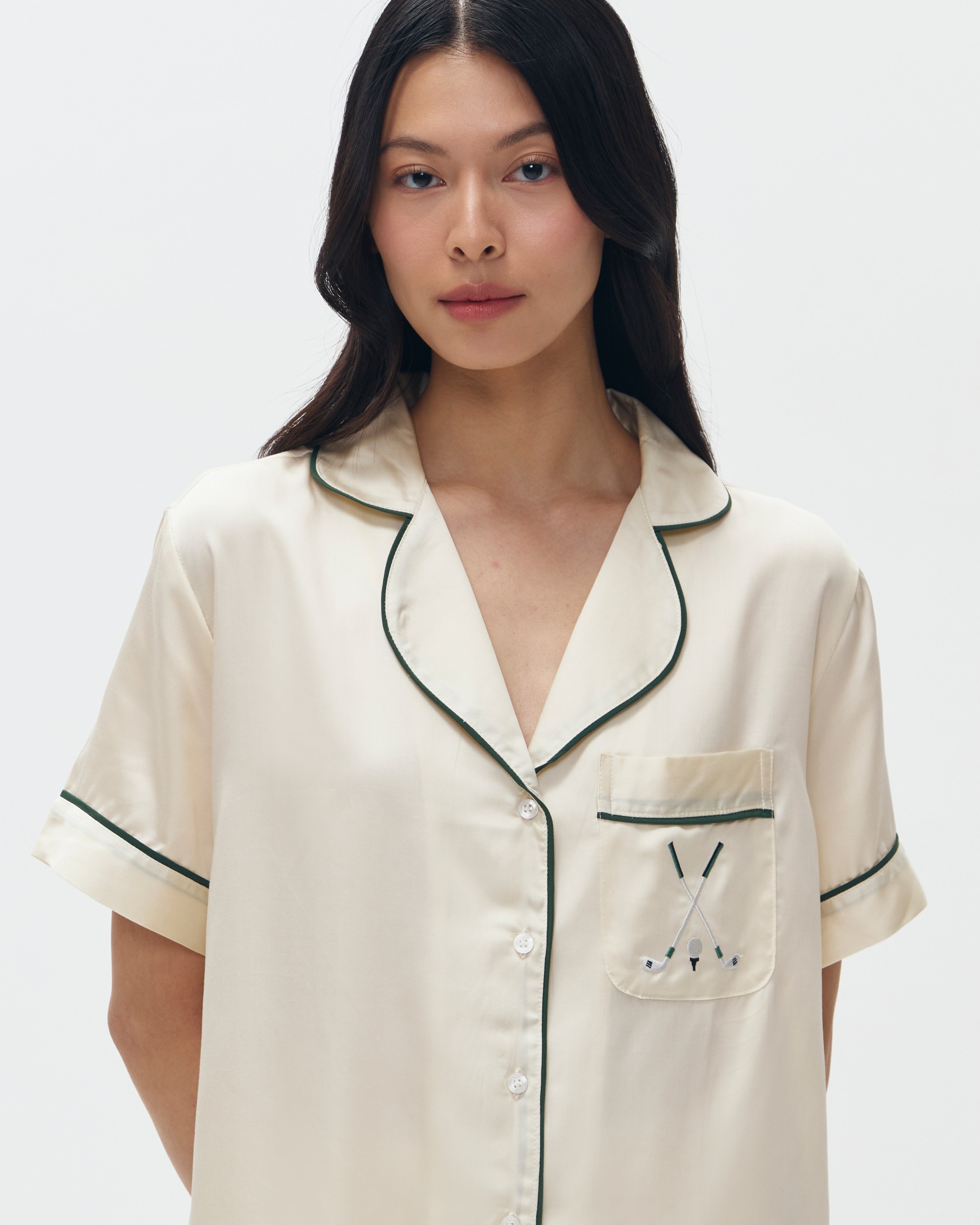 Woman Pajamas Short/Short  - Golf