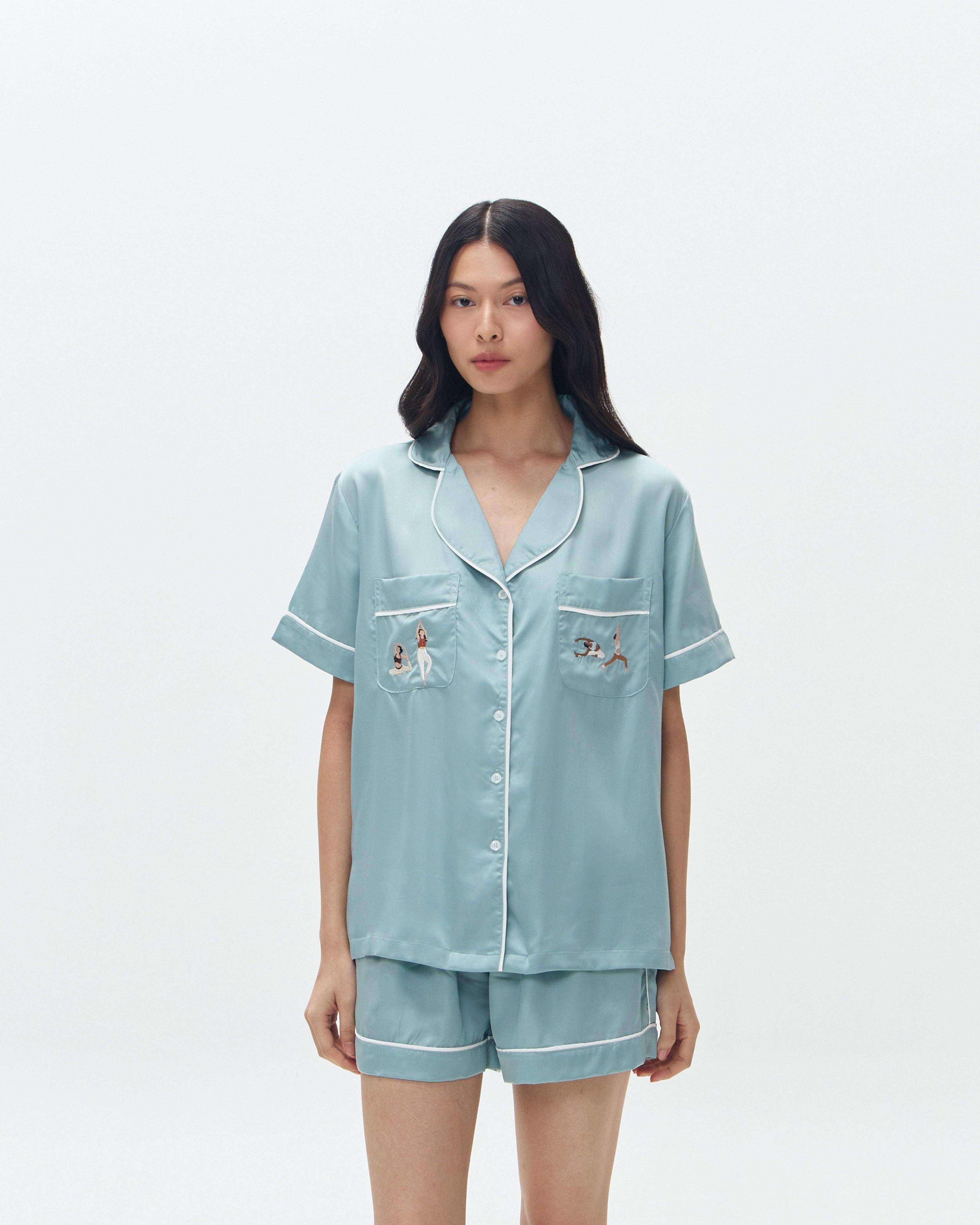 Woman Pajamas Short/Short  - Yoga