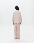 Woman Pajamas Long/Long - Pink Stripes