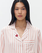 Woman Pajamas Long/Long - Pink Stripes