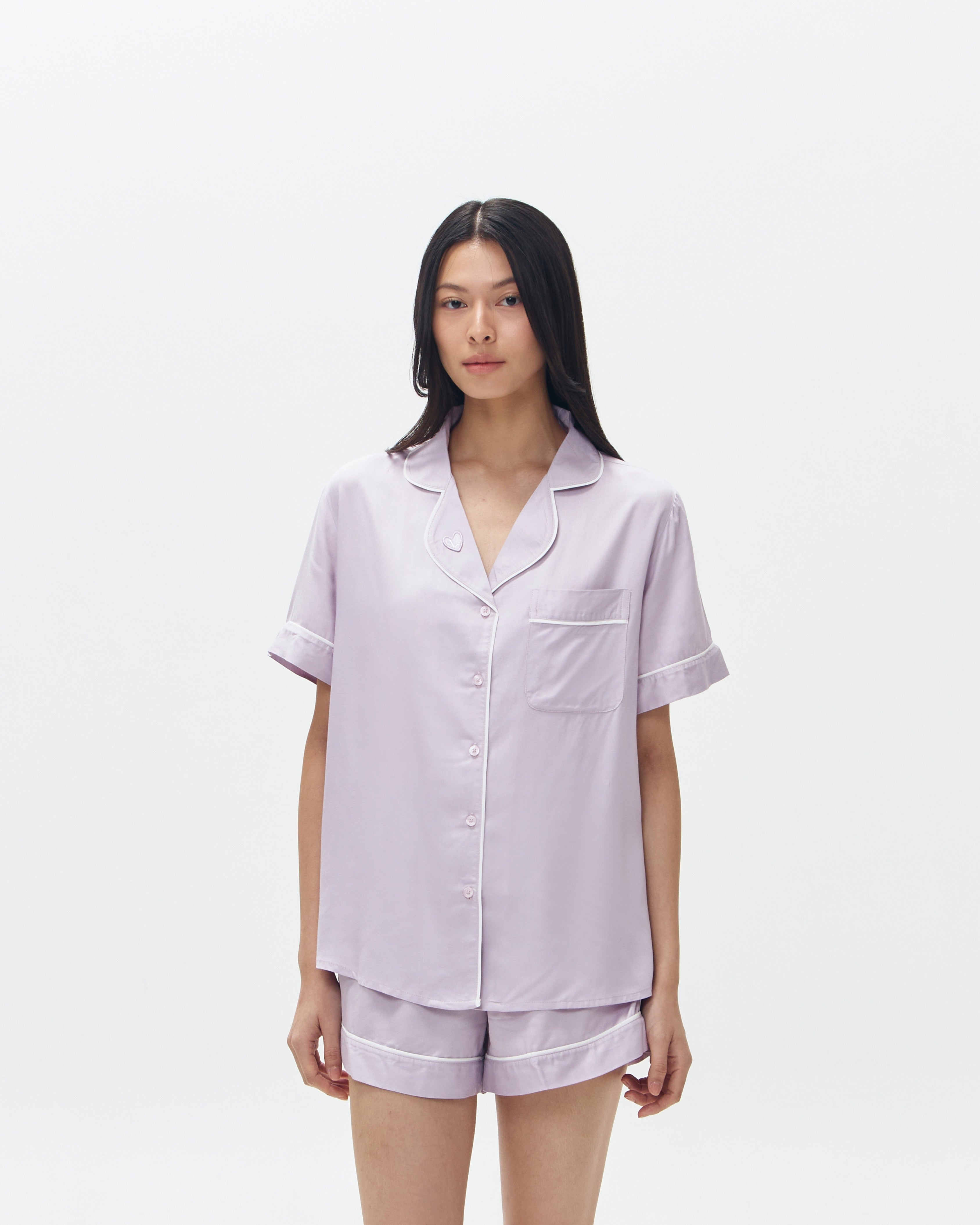 Woman Pajamas Short/Short - Lilac