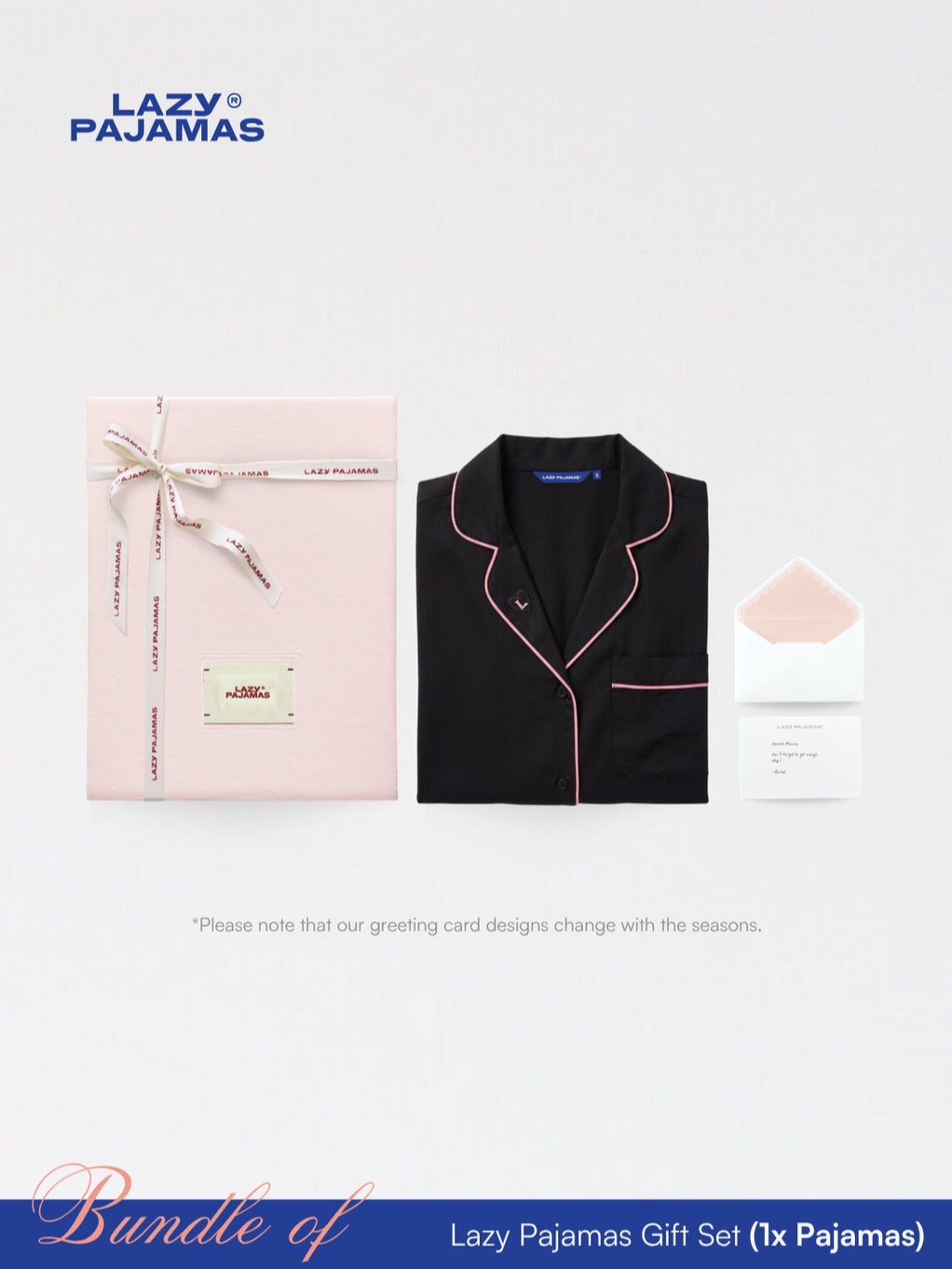 Lazy Pajamas® Gift Set (1 Set Pajamas) - Pink