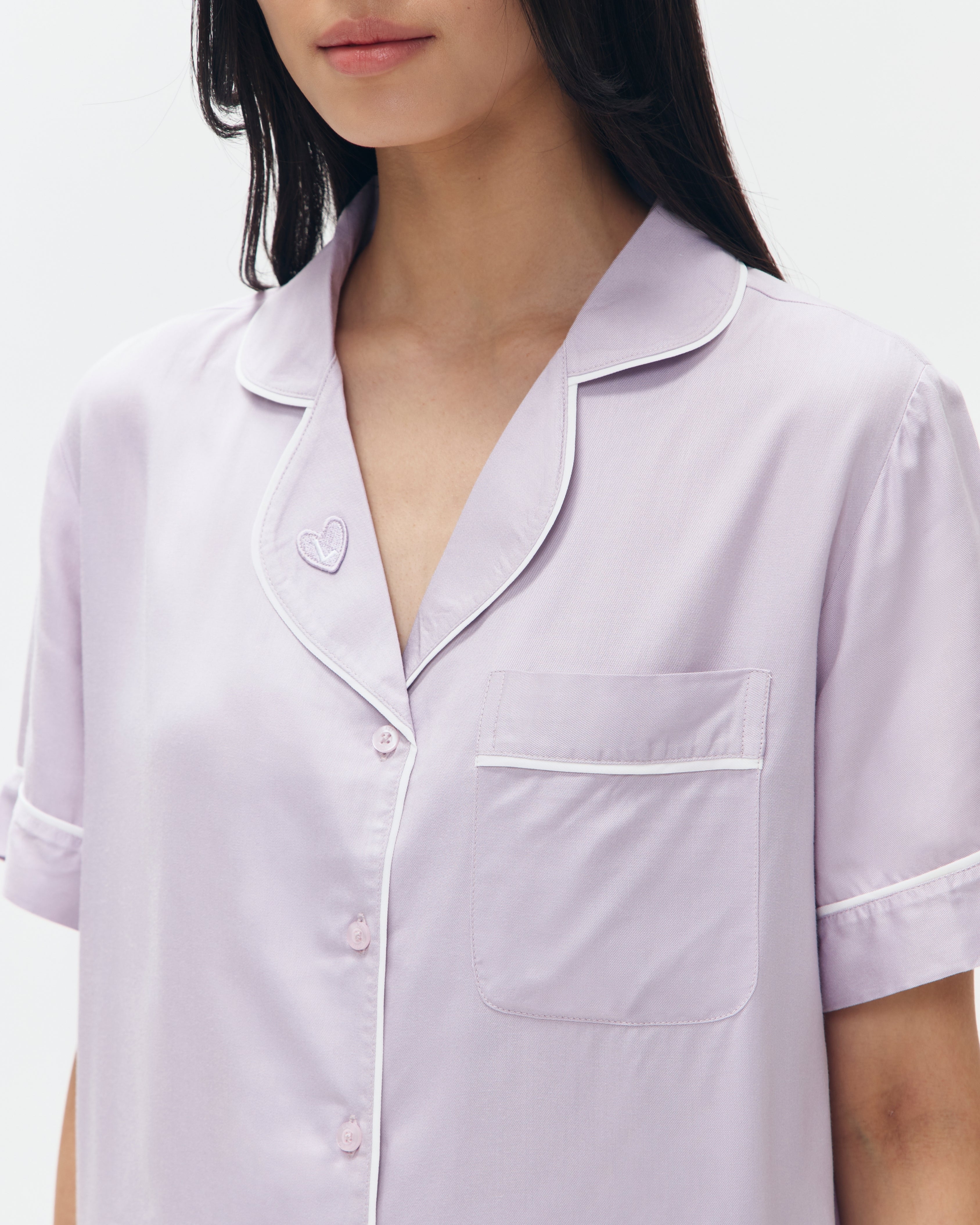 Woman Pajamas Short/Short - Lilac
