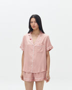 Woman Pajamas Short/Short - Dusty Pink