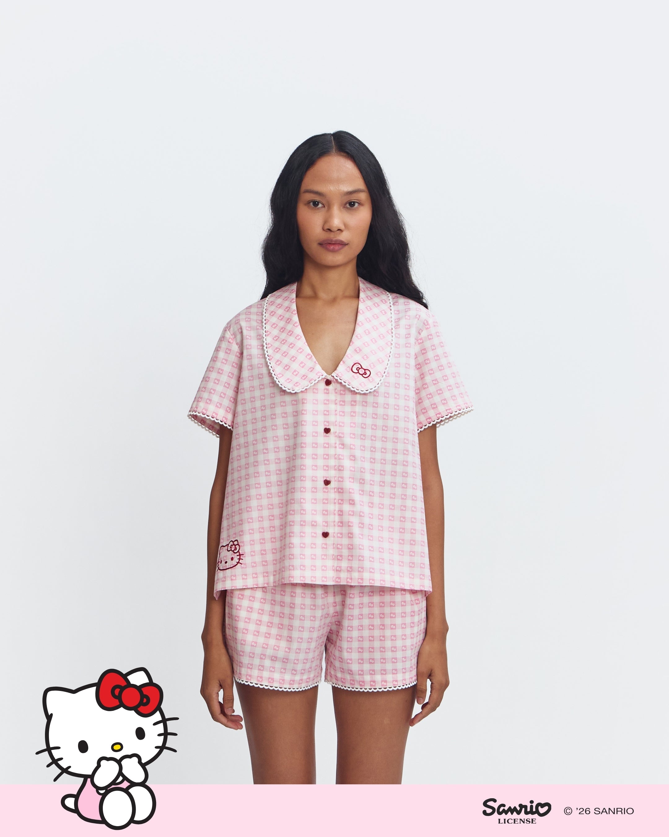 Women Pajamas Short/Short - Breakfast Club