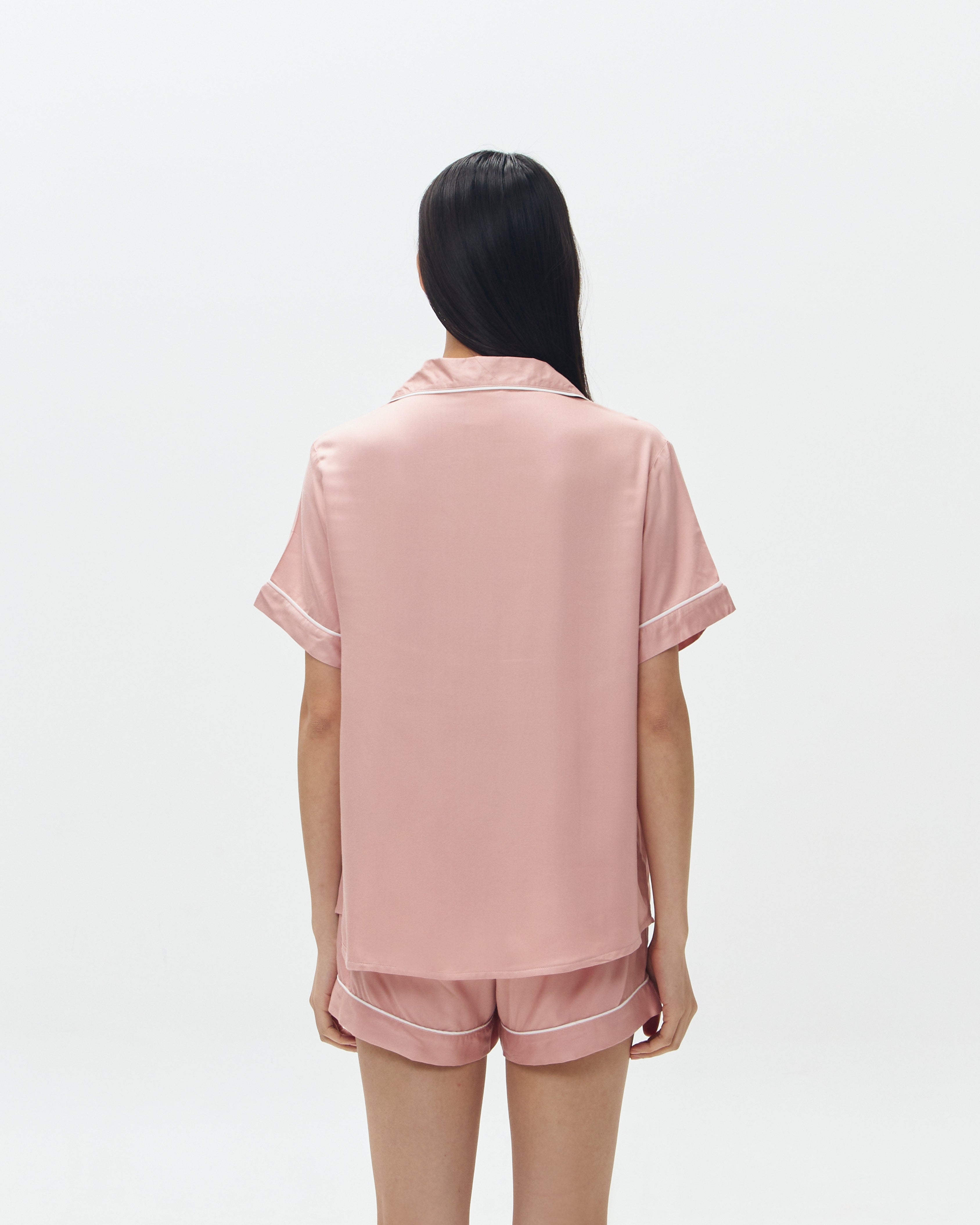 Woman Pajamas Short/Short - Dusty Pink