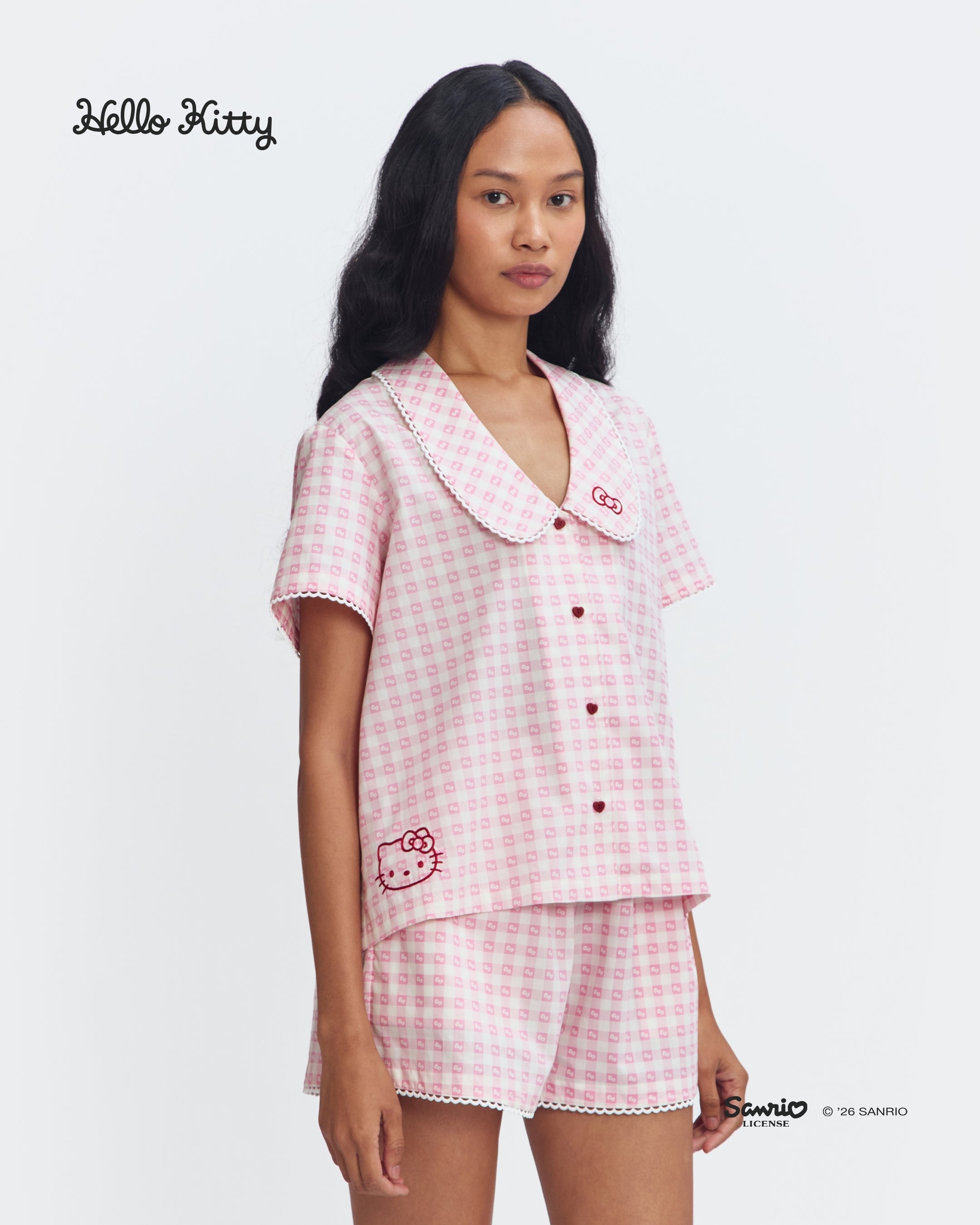 Women Pajamas Short/Short - Breakfast Club