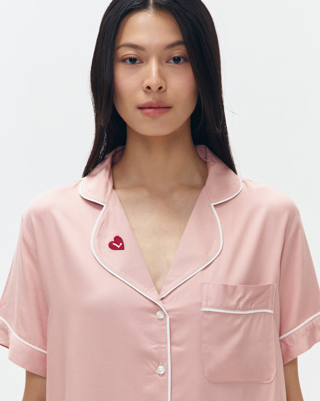 Woman Pajamas Short/Short - Dusty Pink