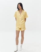 Woman Pajamas Short/Short - Butter