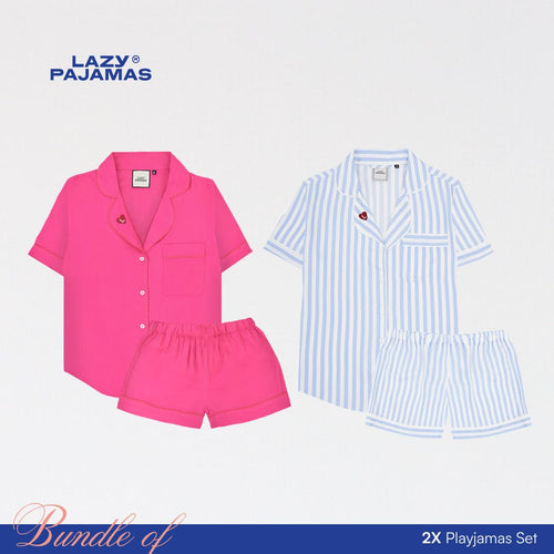 Bundle of 2 Playjamas Set | Piyama | Baju Tidur