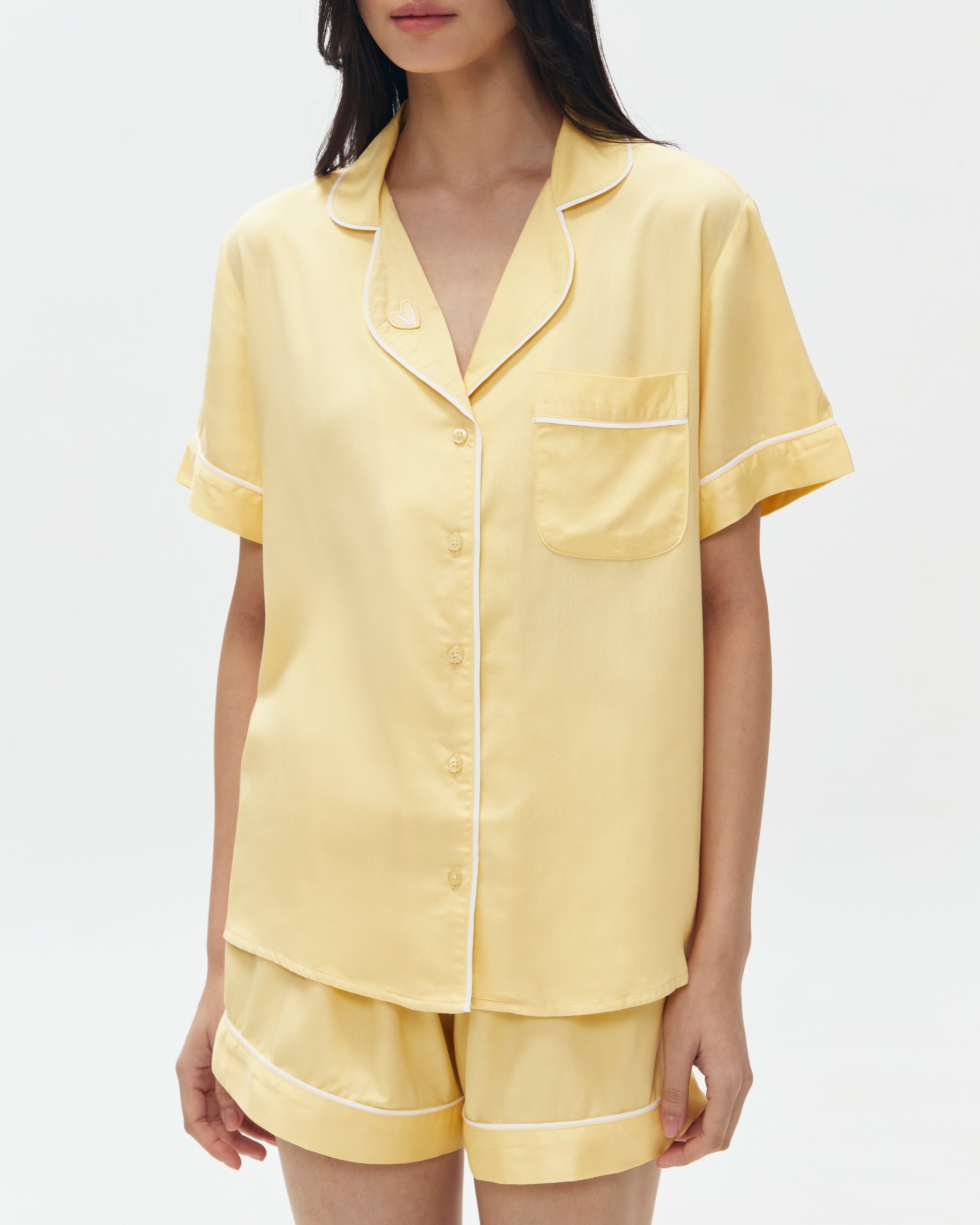 Woman Pajamas Short/Short - Butter