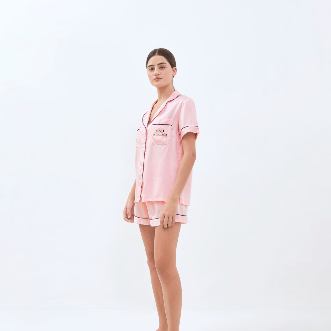 Lazy Pajamas® Tencel™ Silk Sports Series Pajamas Pilates  - Piyama | Baju Tidur