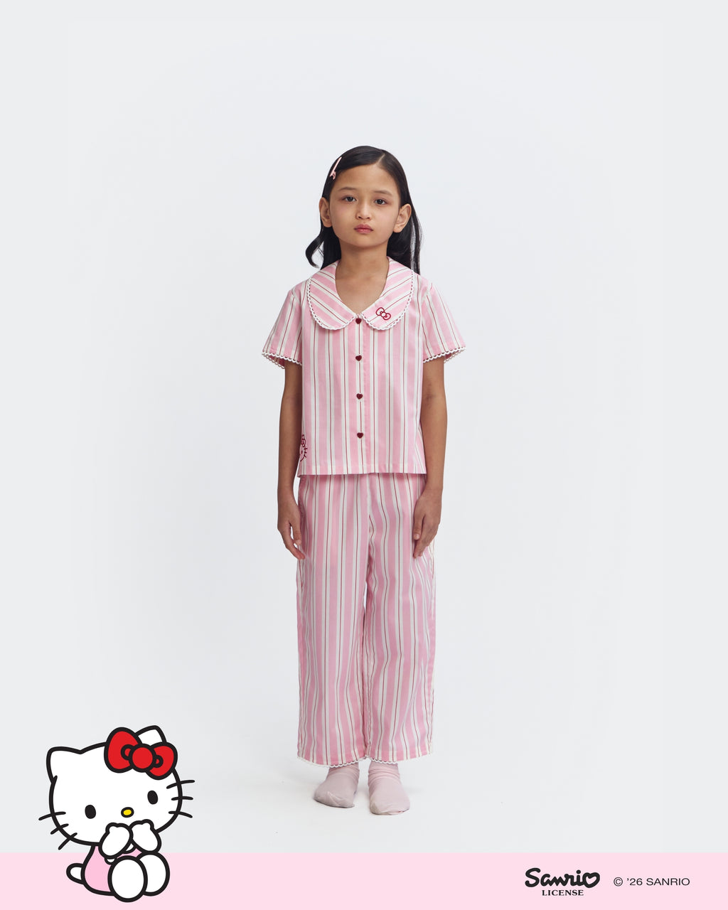 Kids Pajamas Short/Long - Rhubarb Jam