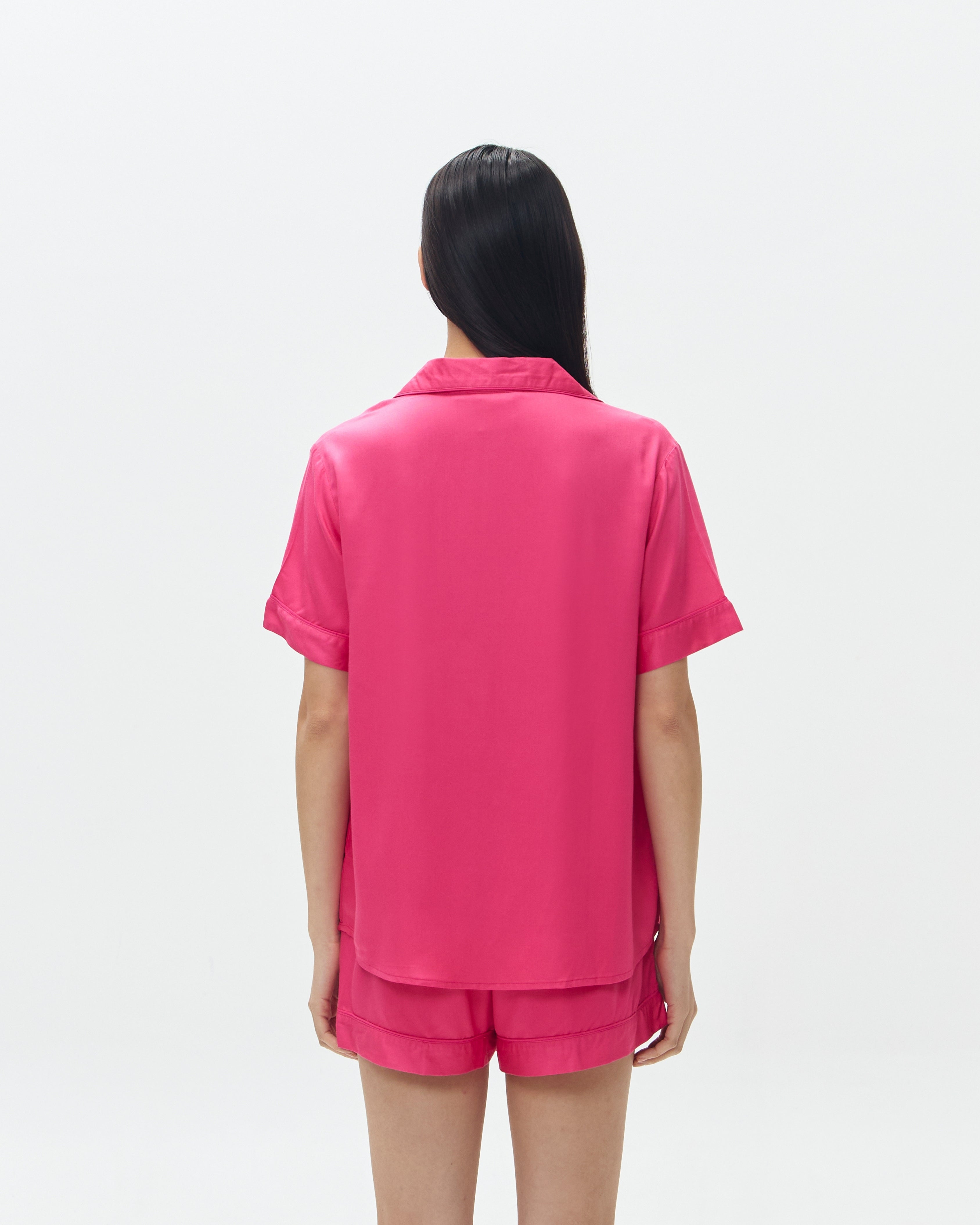 Woman Pajamas Short/Short - Valentino Pink