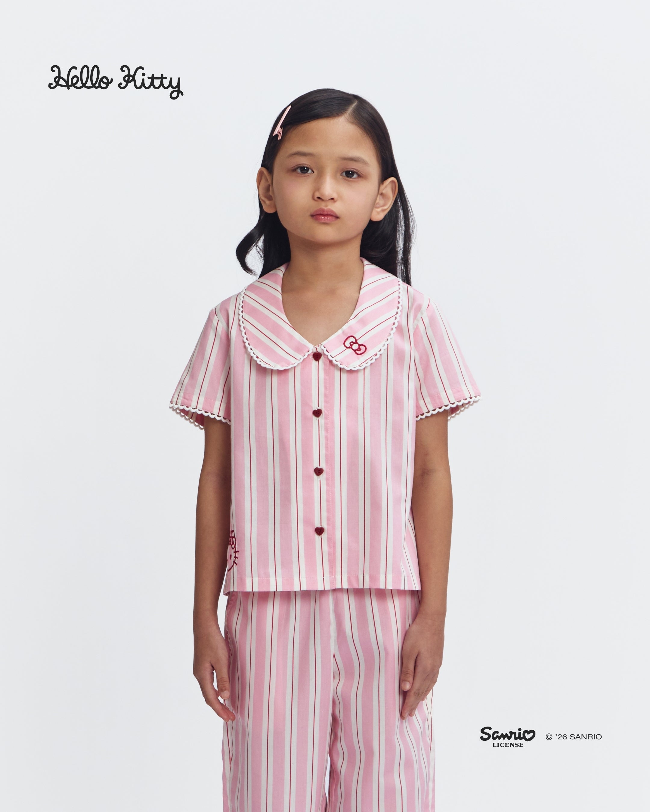Kids Pajamas Short/Long - Rhubarb Jam
