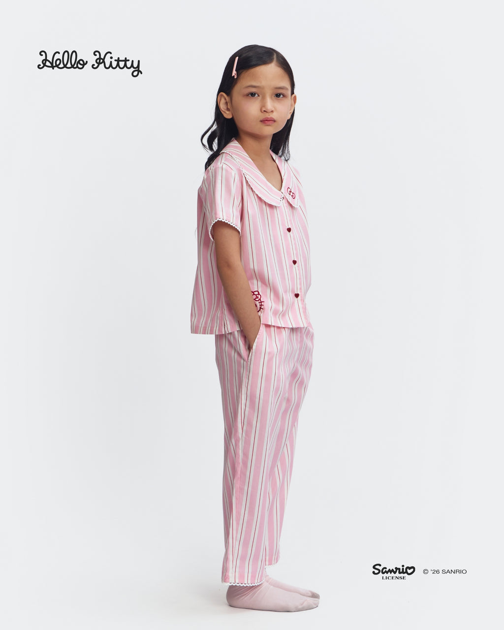 Kids Pajamas Short/Long - Rhubarb Jam