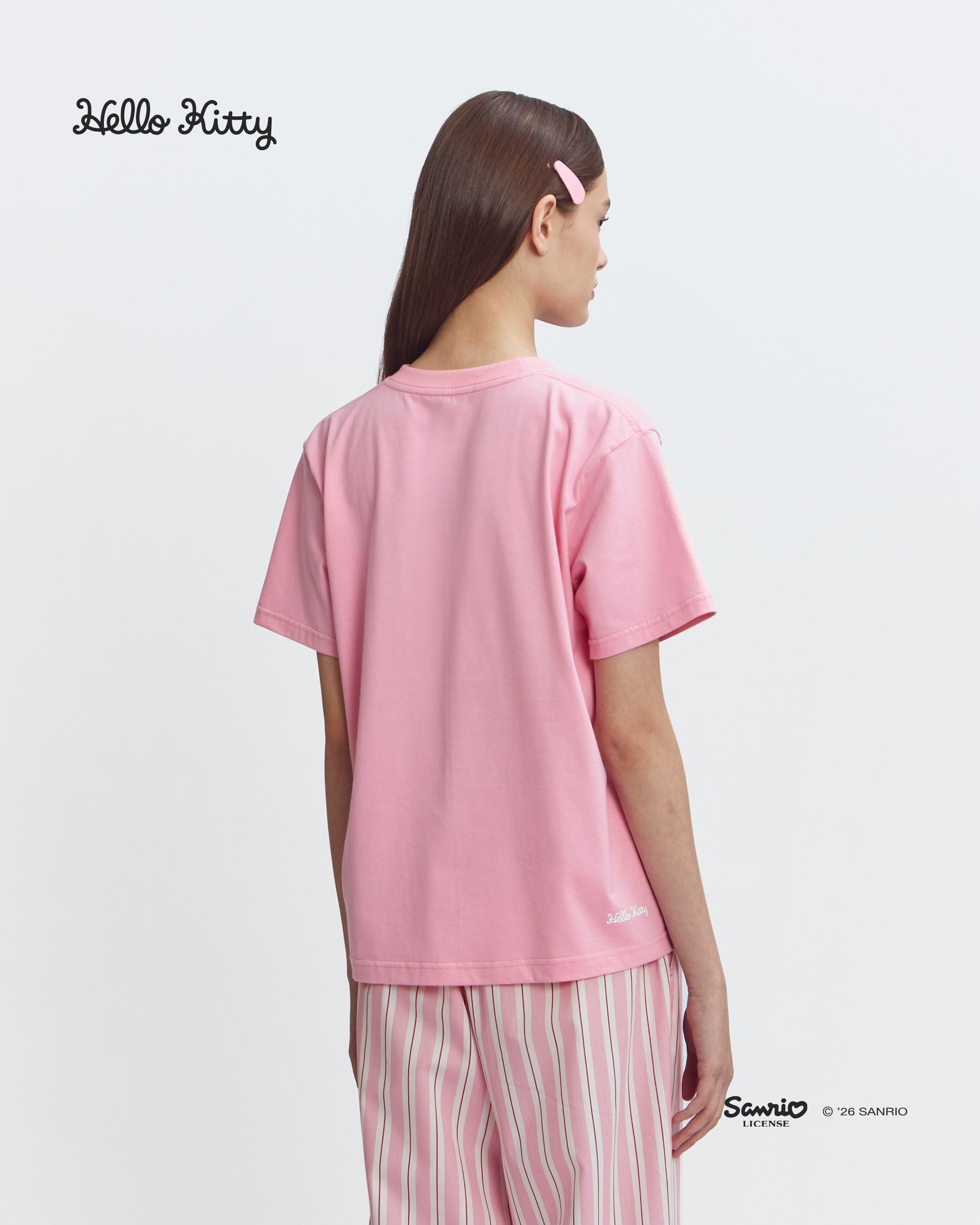 Women Pajamas Tee/Long - Doilies Wafer