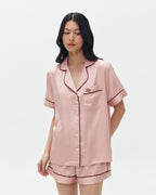 Woman Pajamas Short/Short - Pale Rose