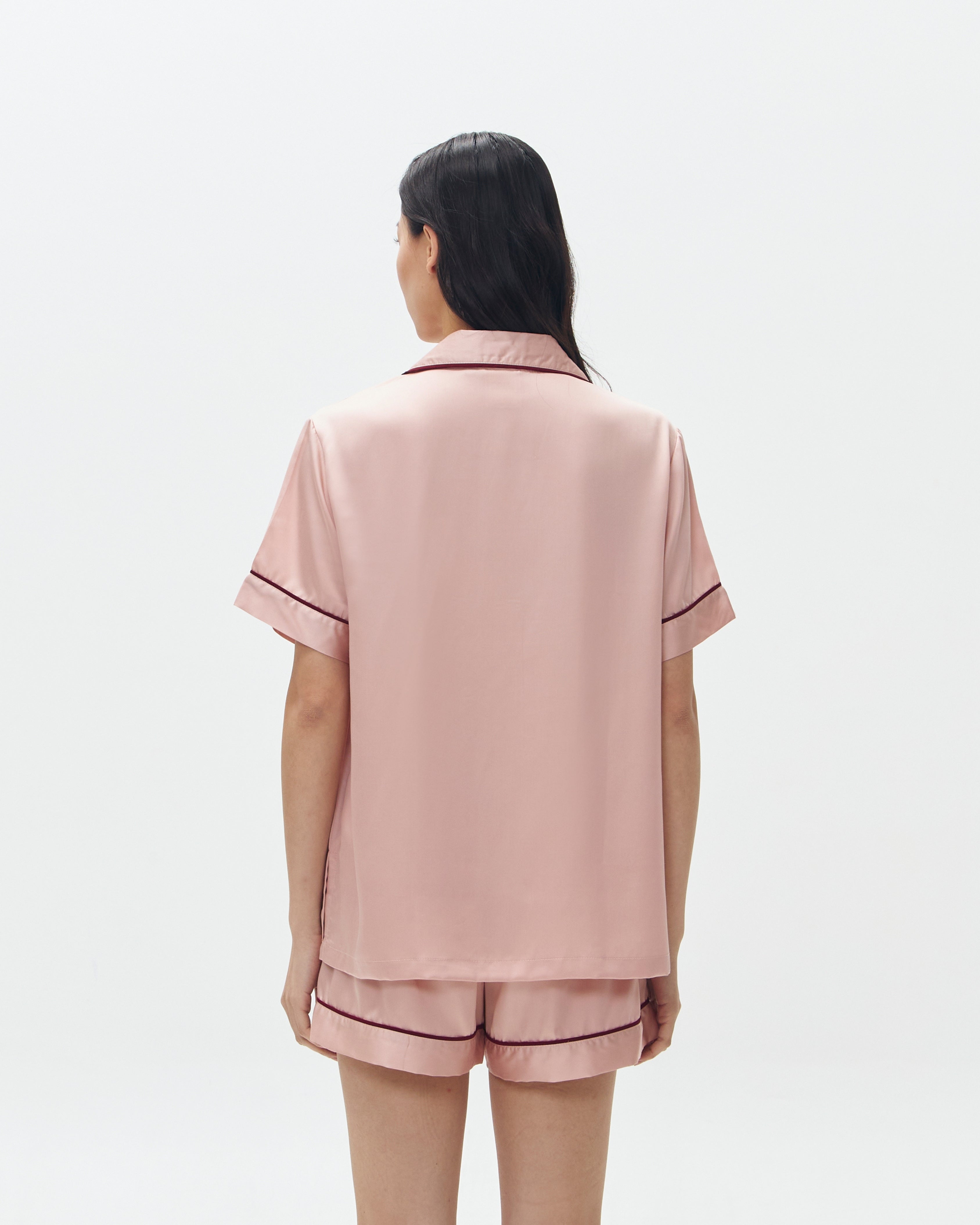 Woman Pajamas Short/Short - Pale Rose