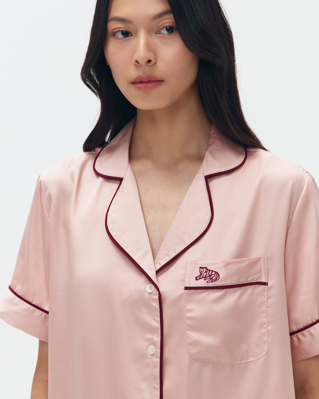 Woman Pajamas Short/Short - Pale Rose