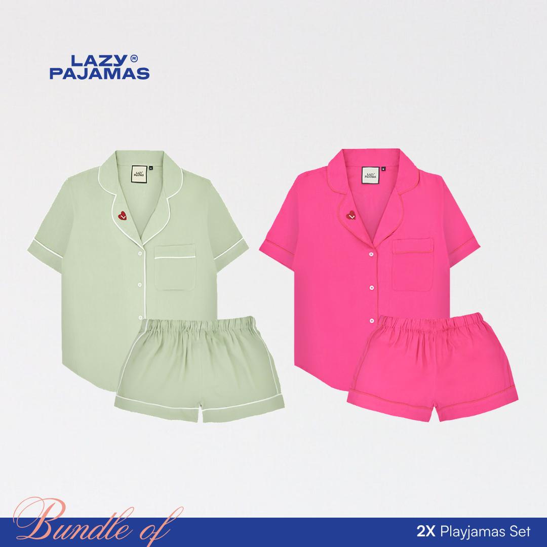 Bundle of 2 Playjamas Set | Piyama | Baju Tidur