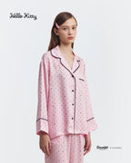 Women Pajamas Long/Long - Pink Pepper