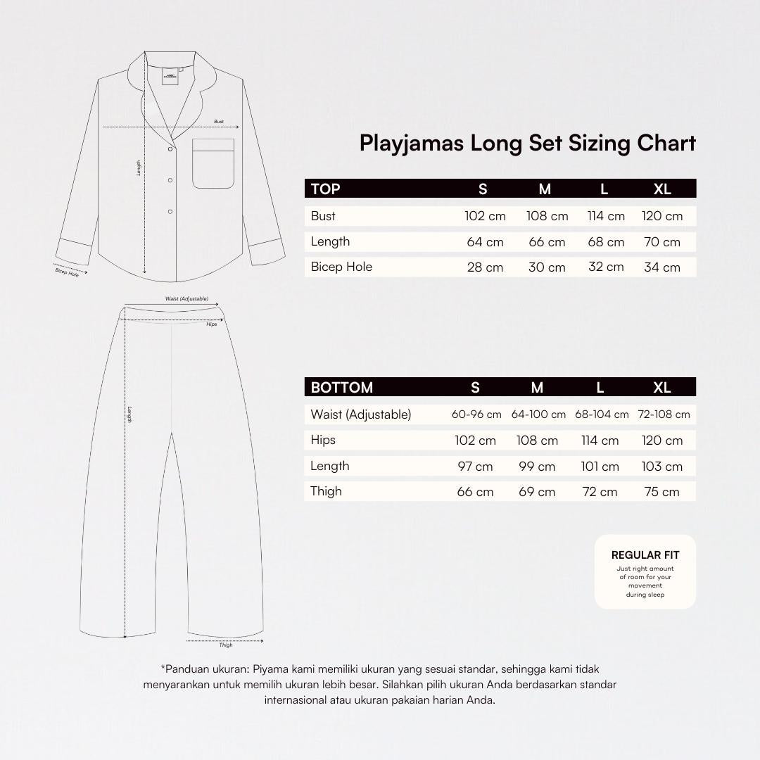 Lazy Pajamas Bundle of Stripes Pajamas | Piyama | Baju Tidur