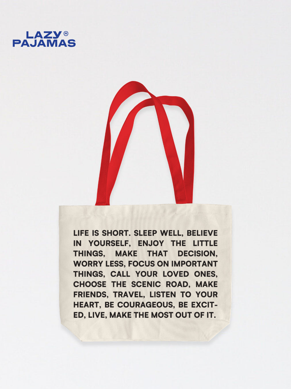 LAZY® Canvas Totebag | FREE GIFT