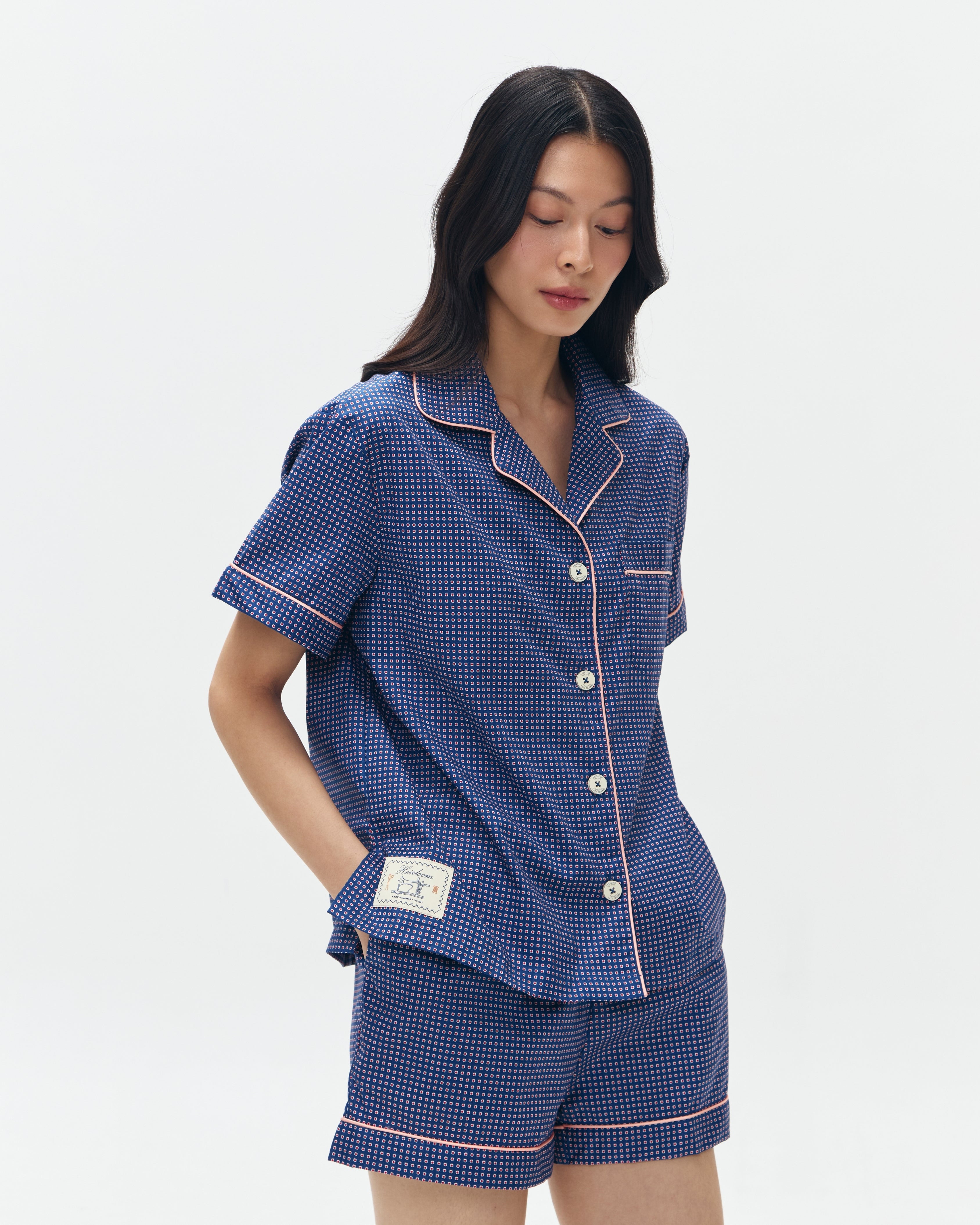 Woman Pajamas Short/Short - Bordeaux