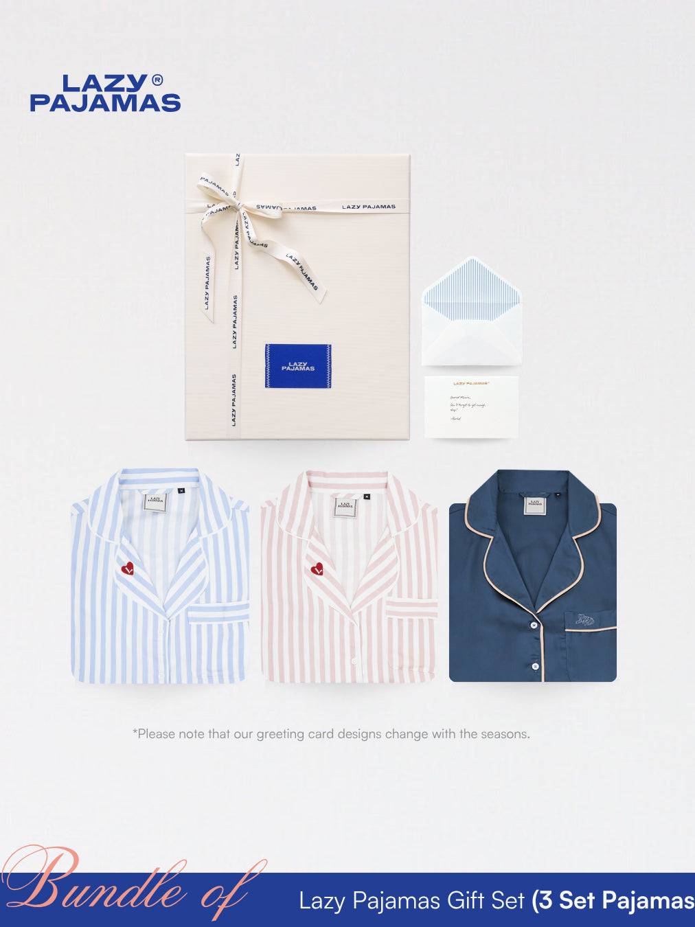 Lazy Pajamas® Gift Set (3 Set Pajamas)