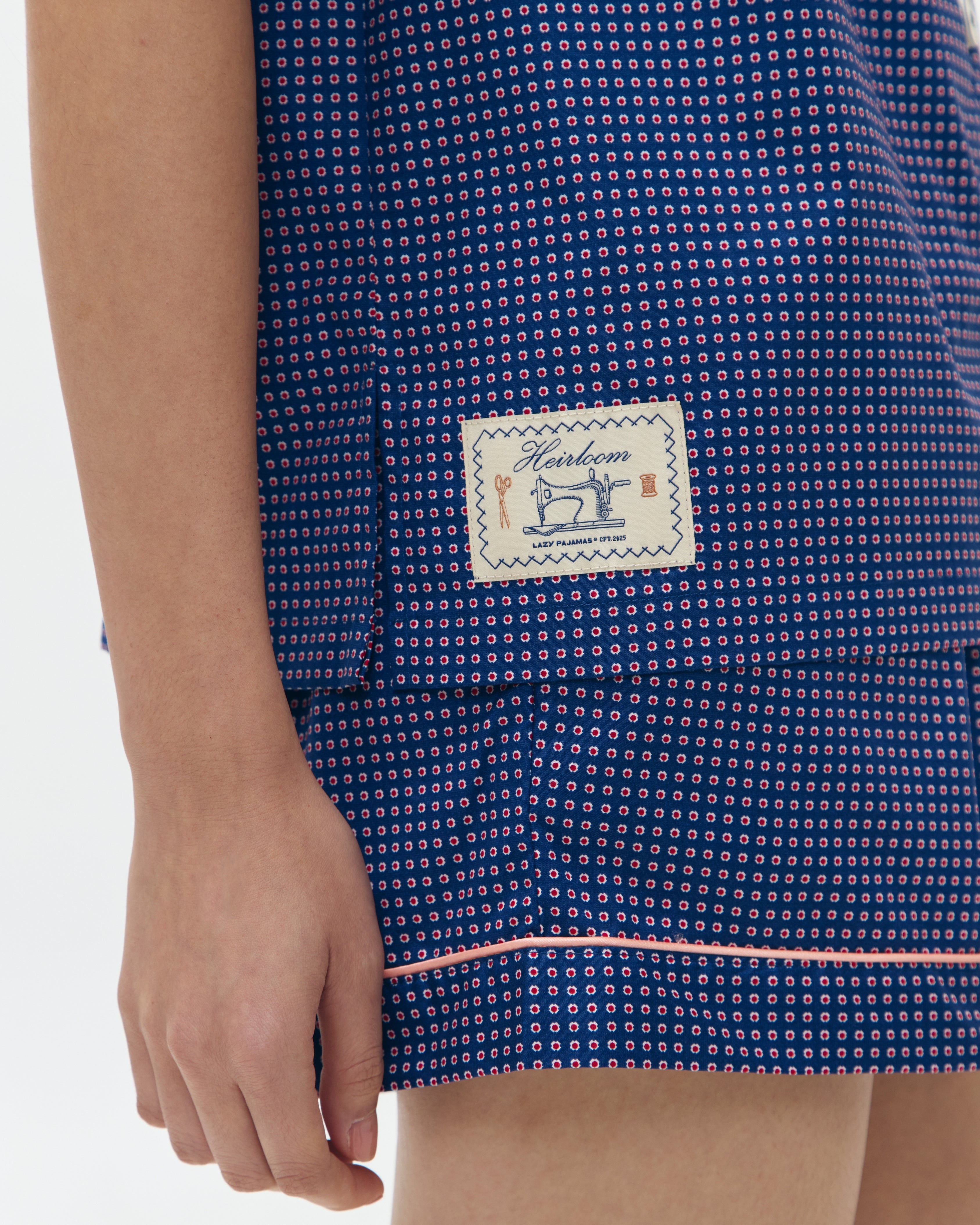 Woman Pajamas Short/Short - Bordeaux