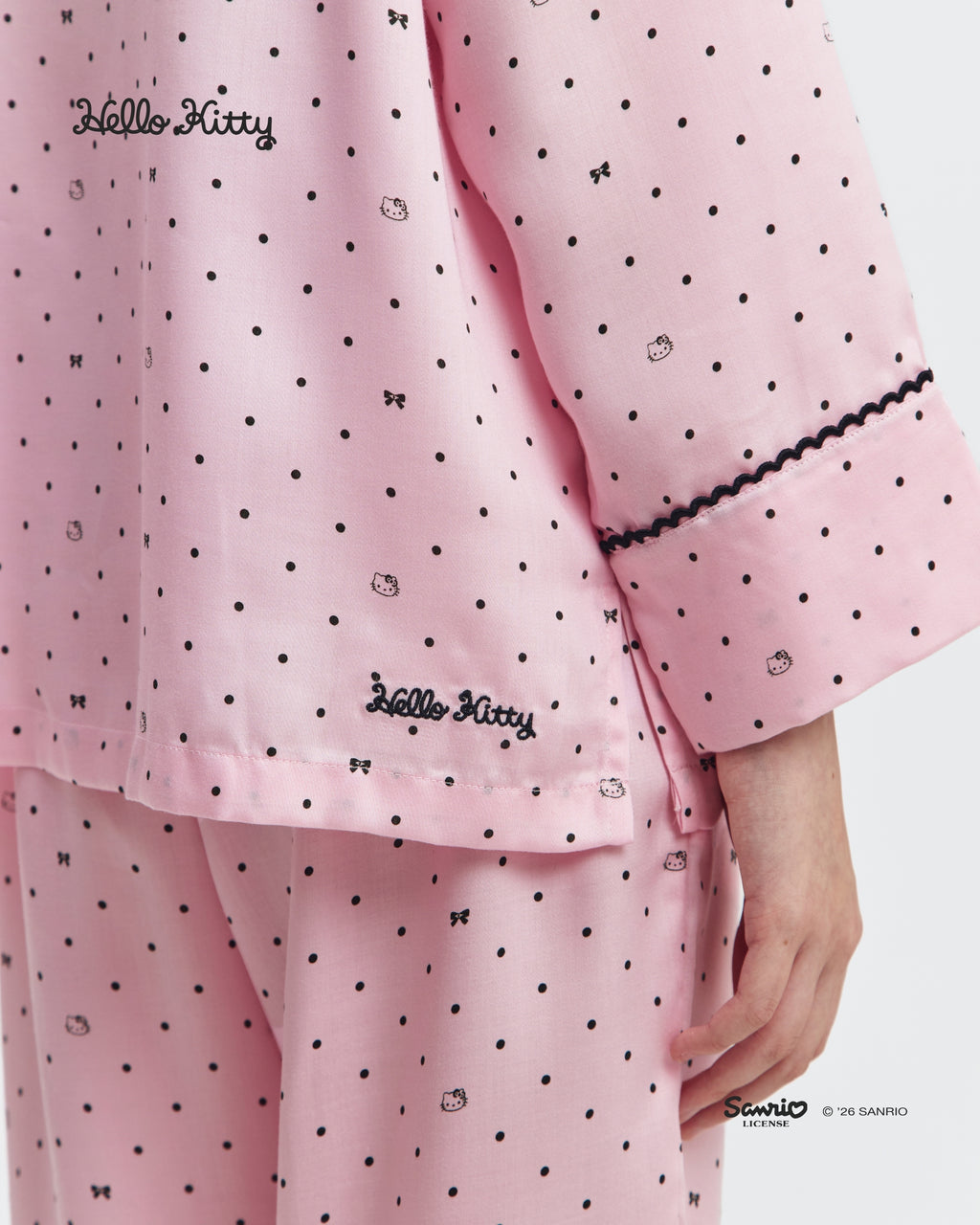 Women Pajamas Long/Long - Pink Pepper