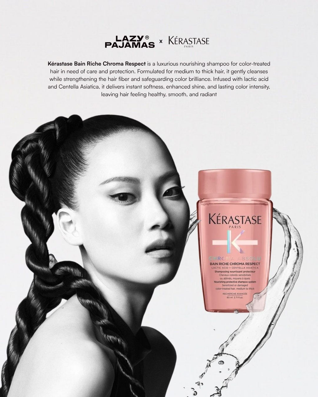 LAZY® Pajamas x Kerastase Gift Set