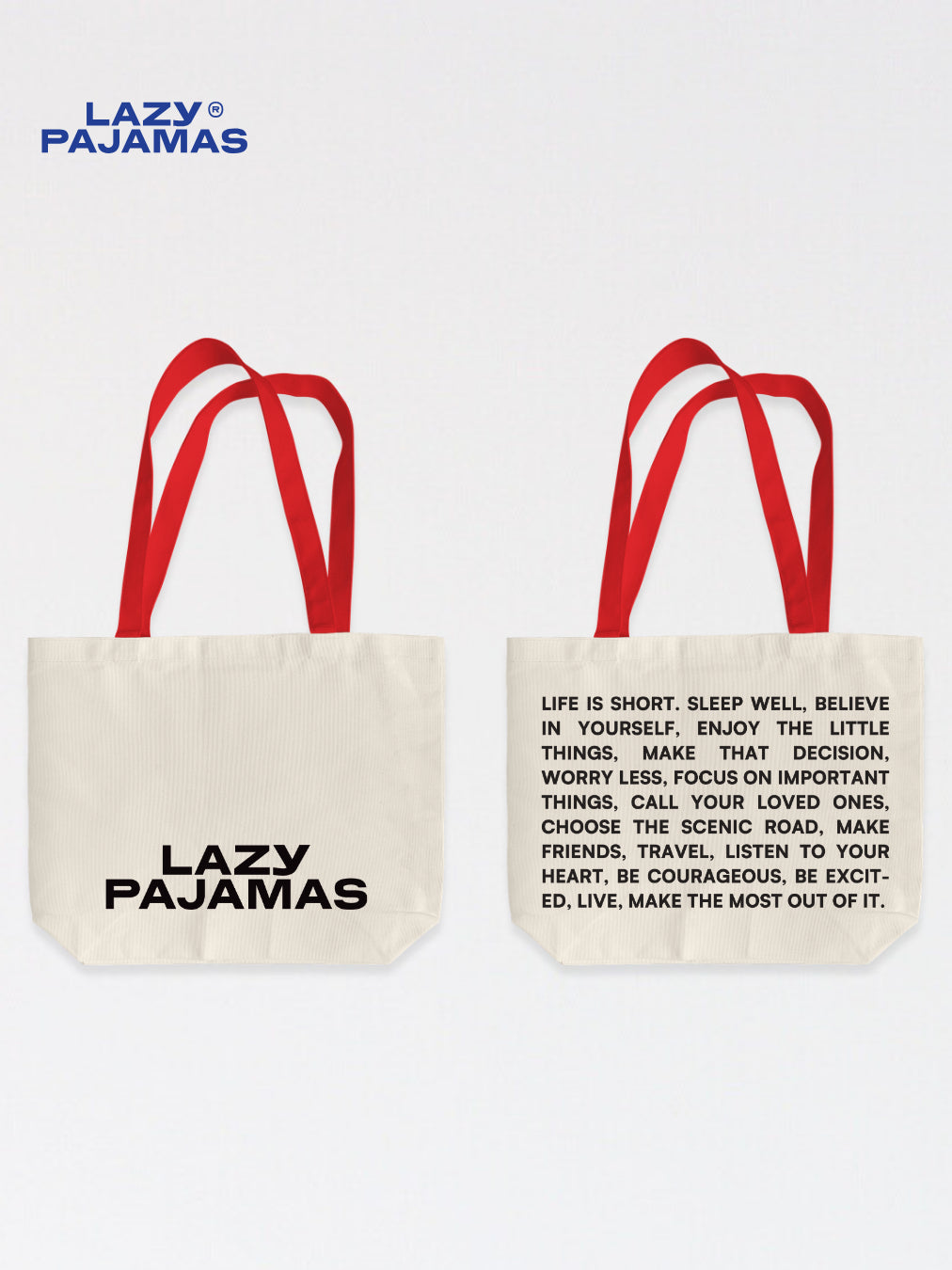 LAZY® Canvas Totebag | FREE GIFT