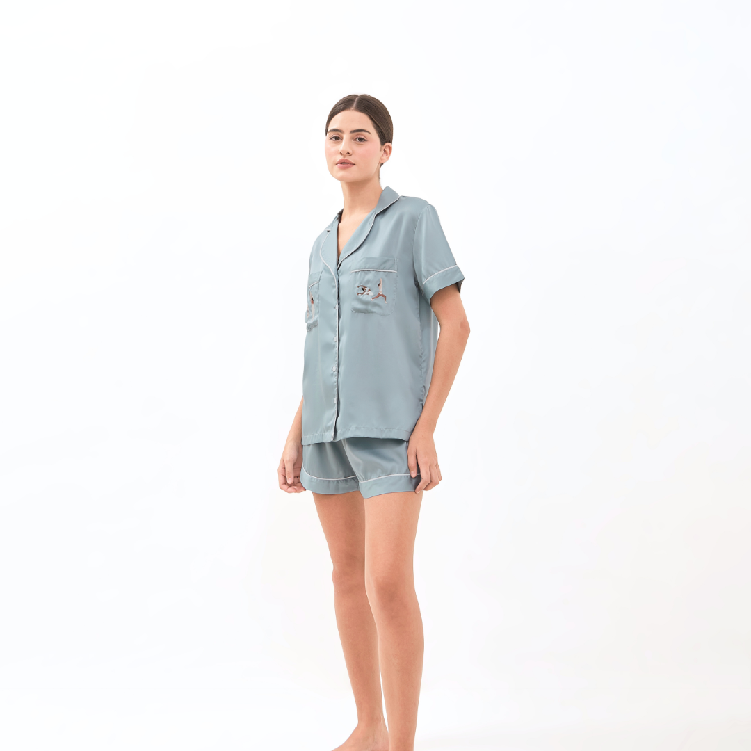Lazy Pajamas® Tencel™ Silk Sports Series Pajamas Yoga  - Piyama | Baju Tidur