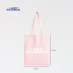 Lazy Pajamas Tote Bag - Pink