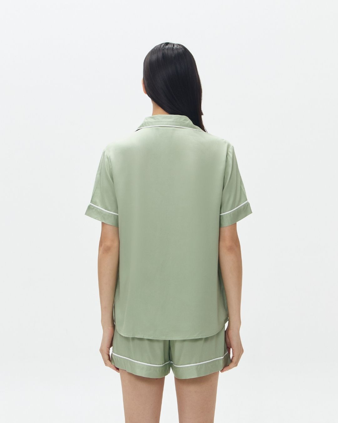 Lazy Pajamas® Classic PLAY Pajamas Set - Sage Green | Piyama | Baju Tidur